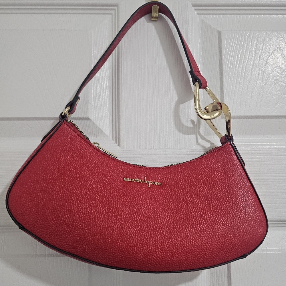 Nanette Lepore Red Shoulder Bag